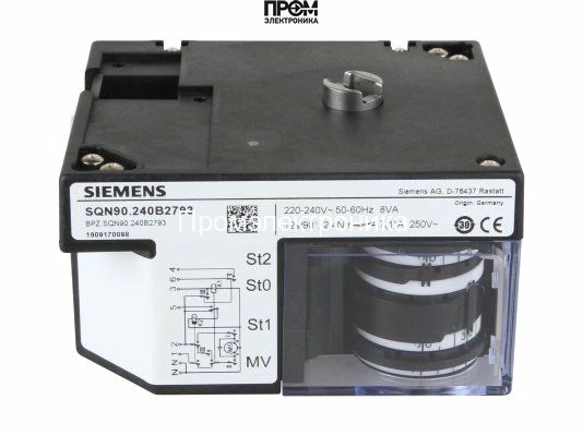 Сервопривод воздушной заслонки Siemens SQN90.240B2793