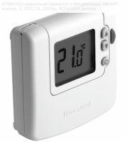 DT90E1012 комнатный термостат с ЖК дисплеем, ON/OFF кнопка , 5…35°С, 24…230Vac, 8(3)A,SPDT, кнопка